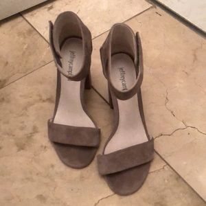 Jeffrey Campbell Lindsay Nude Sandals